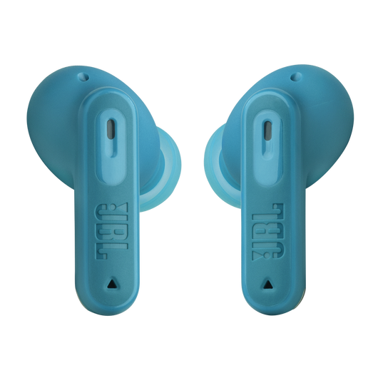 JBL Tune Beam 2 - Turquoise - True Wireless Noise Cancelling Earbuds - Front